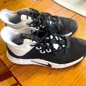 Nike basketball shoes, worn for about 3 practices, good condition